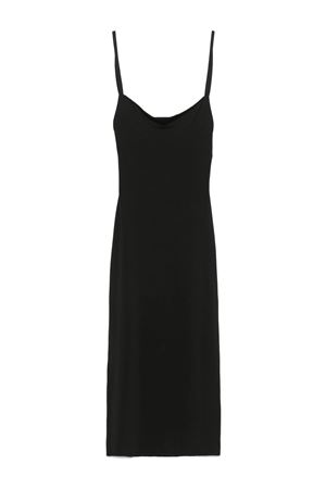Black ribbed midi dress PHILOSOPHY DI LORENZO SERAFINI | A04830701.0555